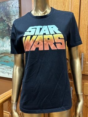 Joe Fresh Black Star Wars Logo Tee